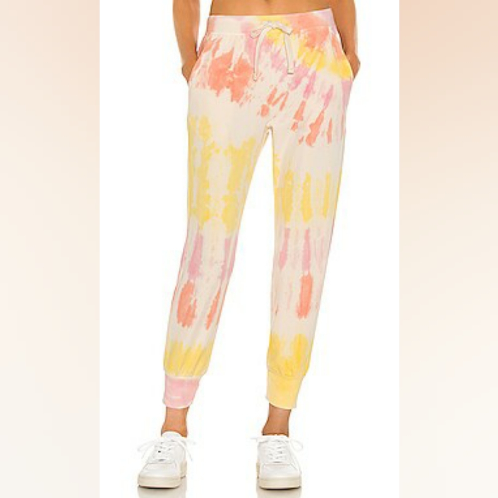Electric & Rose Abbot Kinney tie dye jogger lounge pants extra small XS